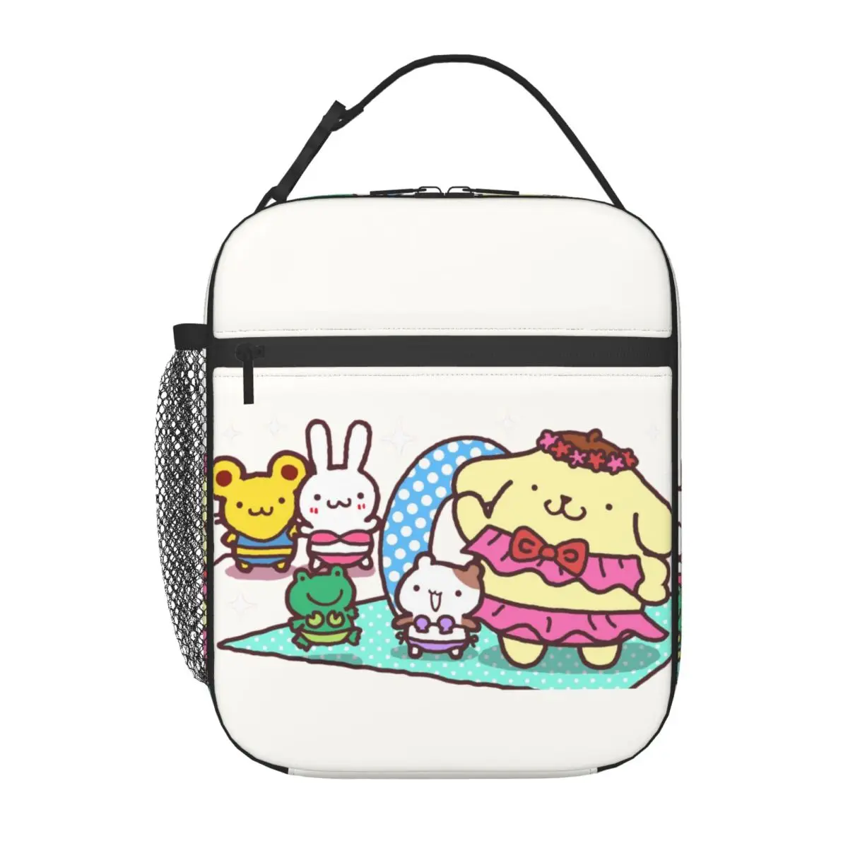 

Office Pom Pom Purin Large Capacity Unique Sanrio Pom Pom Purin Lunch Container Girl Kid Lunch Food Box