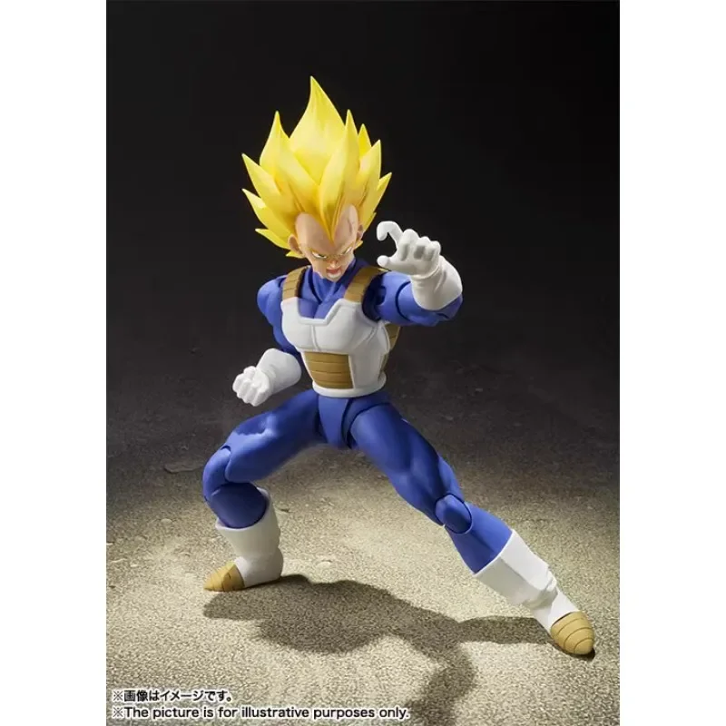 

Dragon Ball Super Saiyan Battle Suit Vegeta Bieda Action Figure Statue Collection Model Ornament Toy Childrens Gift in Stock