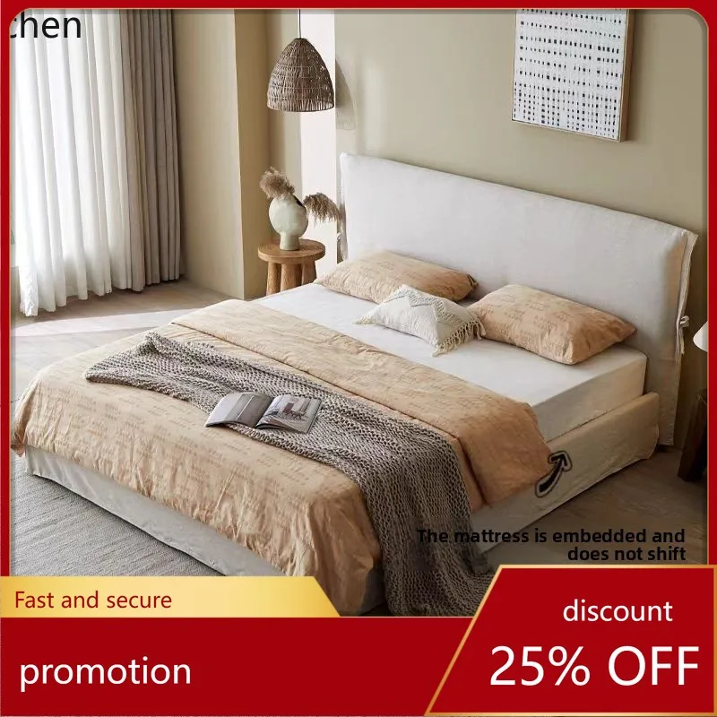 HXL Removable and Washable Cotton and Linen Soft Bag Floor Bed casual Hotel Bed