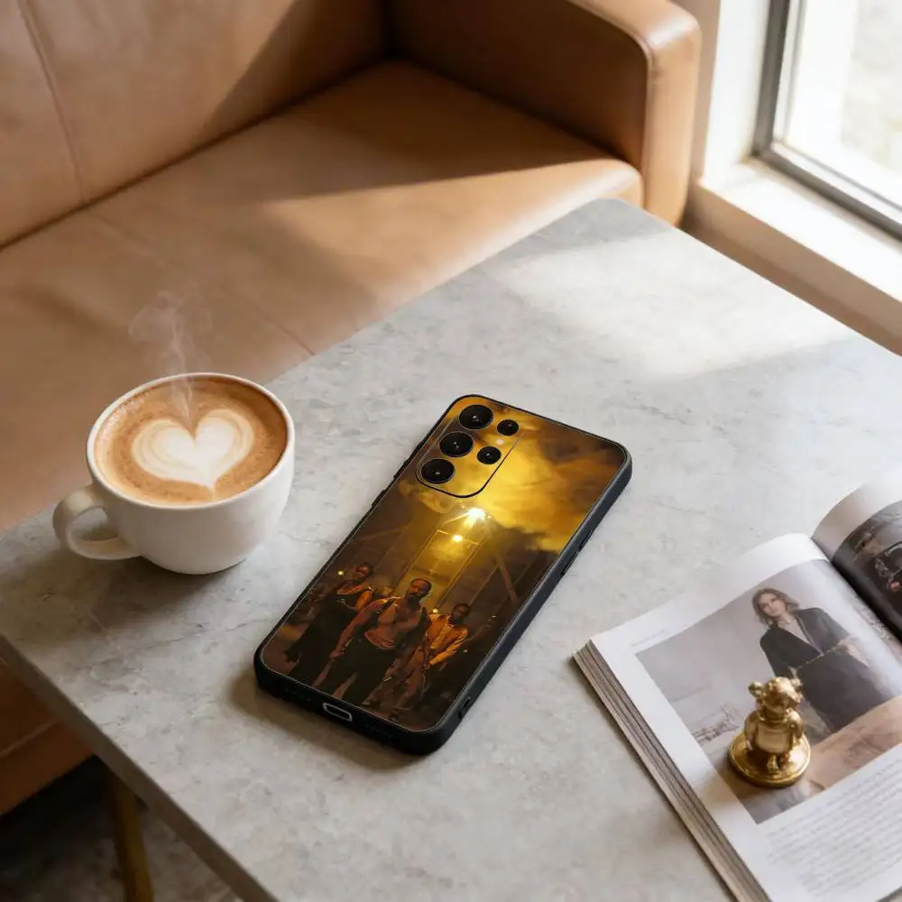 S-Sinners Movie 2025 Stack Custodia per telefono per Samsung S25,S24,S21,S22,S23,S30,Ultra,S20,Plus,Fe,Lite Black Shell