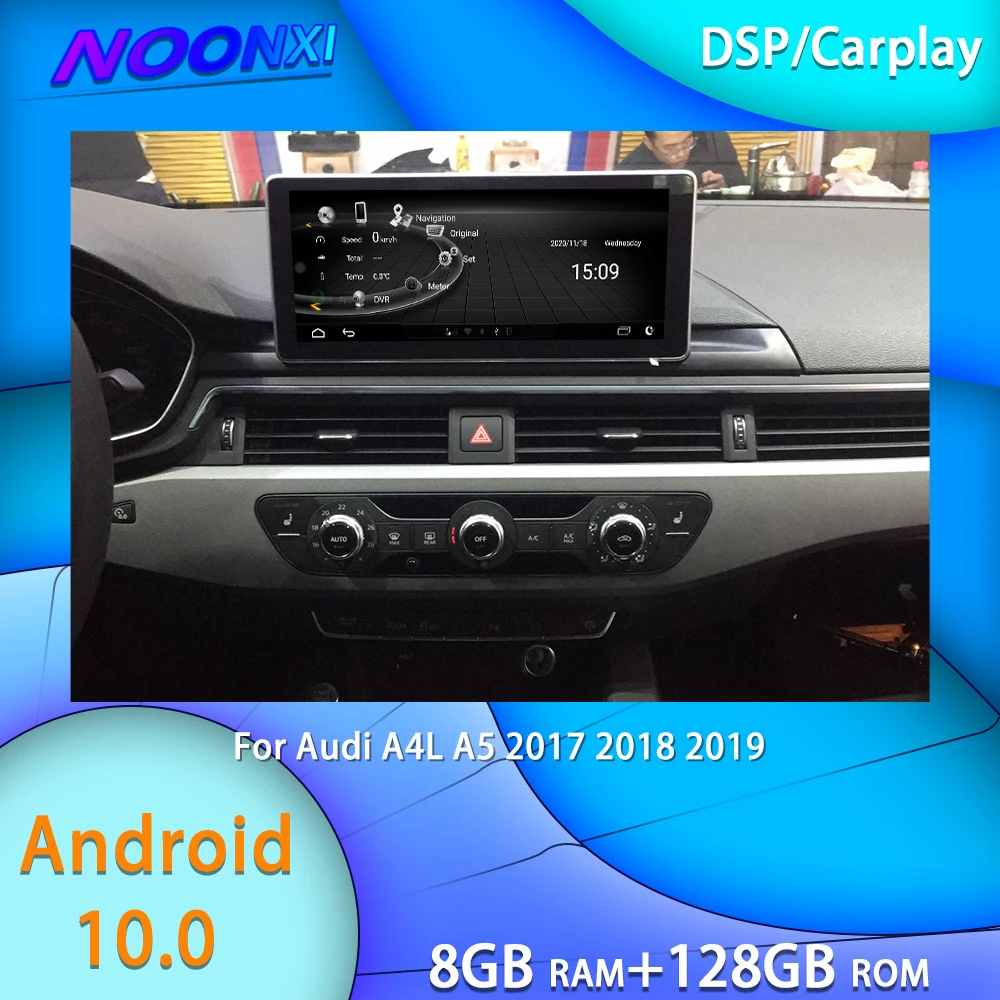 

Android Car Radio Stereo Multimedia Player For Audi A4 A4L B9 A5 2017 2018 2019 GPS Navigation 5G WIFI 2 DIN Carplay Head Unit