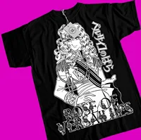 Camiseta de Anime Retro Unisex Rose of Versailles Lady Oscar, camisa de Manga