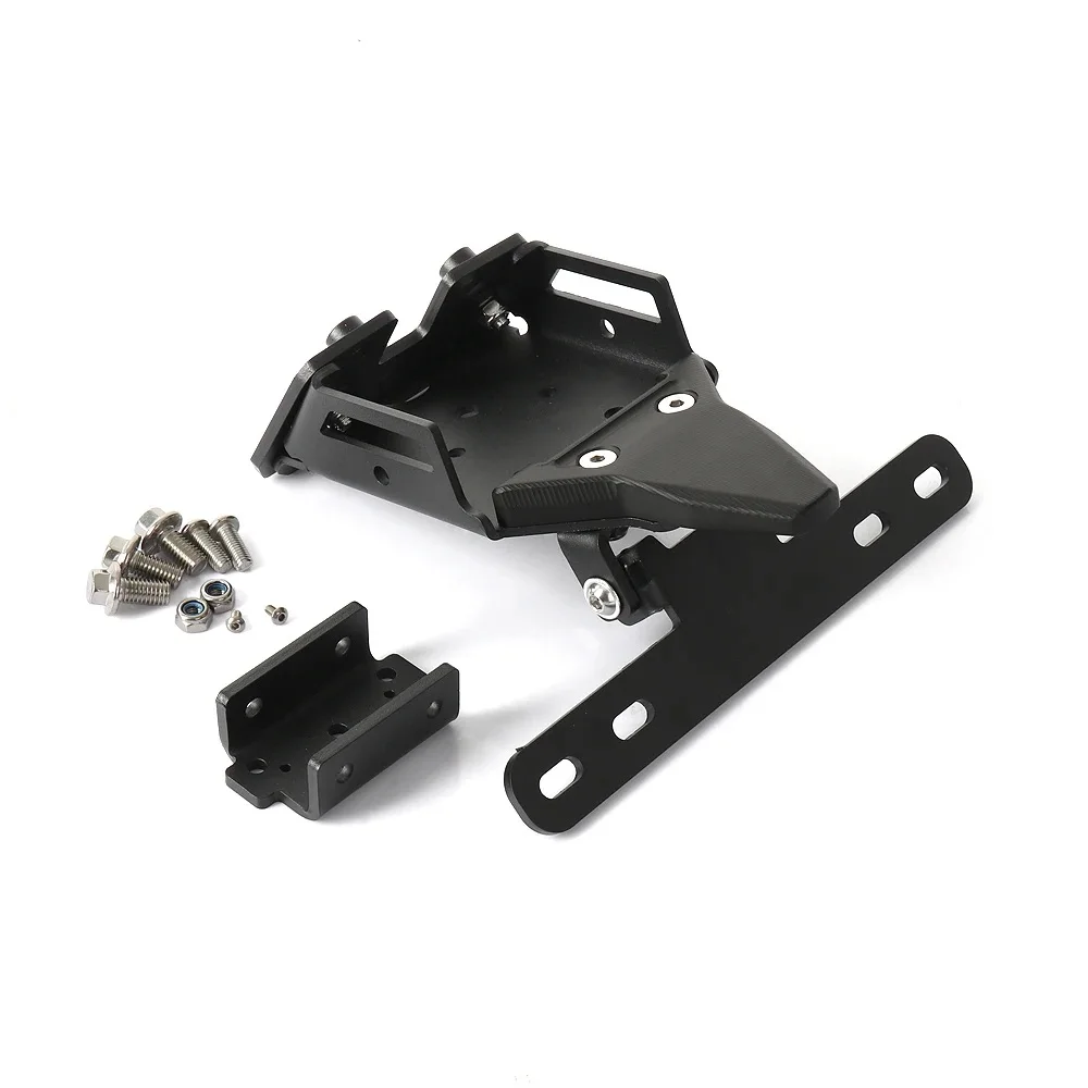 New Motorcycle Rear License Plate Frame Number Plate Holder Black Accessories For CFMOTO 675SR-R 675 SR-R 675SRR