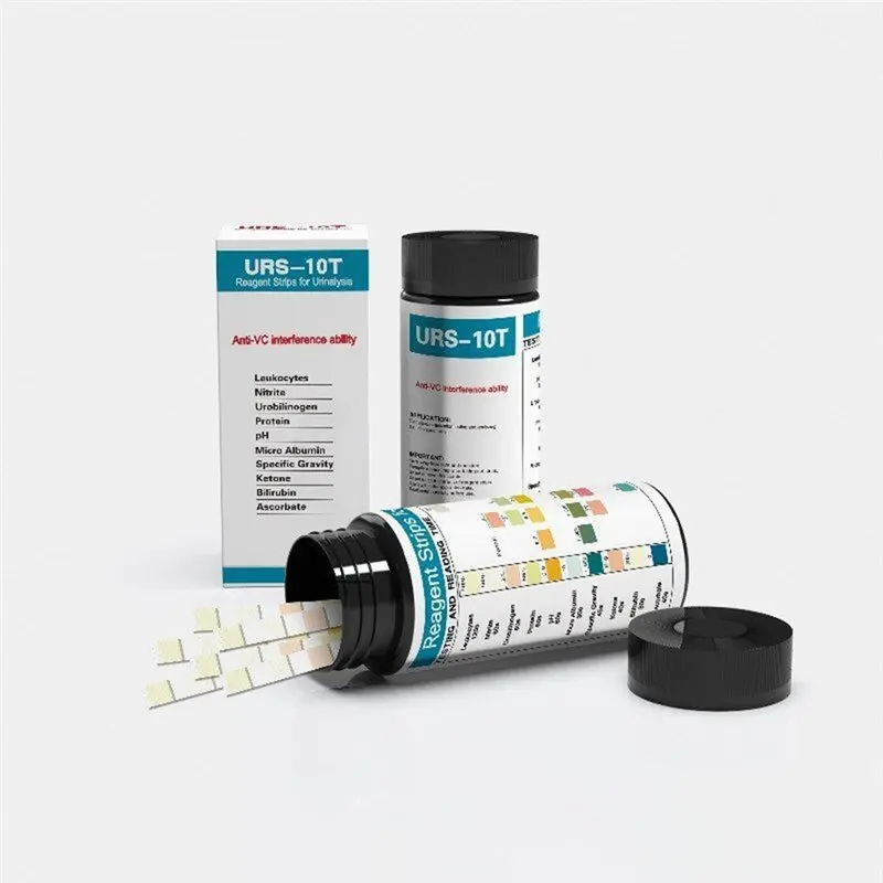 VELIF-Health Monitoring Tester 10 Parameters Urinalysis Reagent Strips Leukocytes Protein PH Urine Home Clinical Self-Check