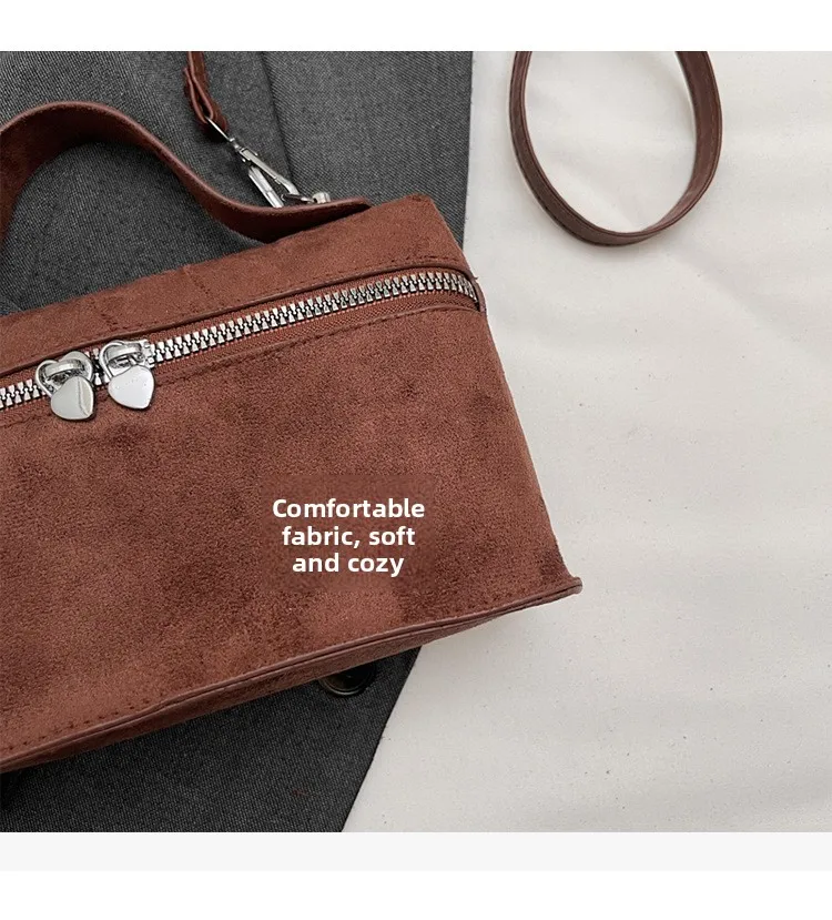 Trendige Damen-Handtasche, stilvolle Umhängetasche, Mini-Geldbörse, lässige Vintage-kleine quadratische Tasche für Ausflüge – Detail 7