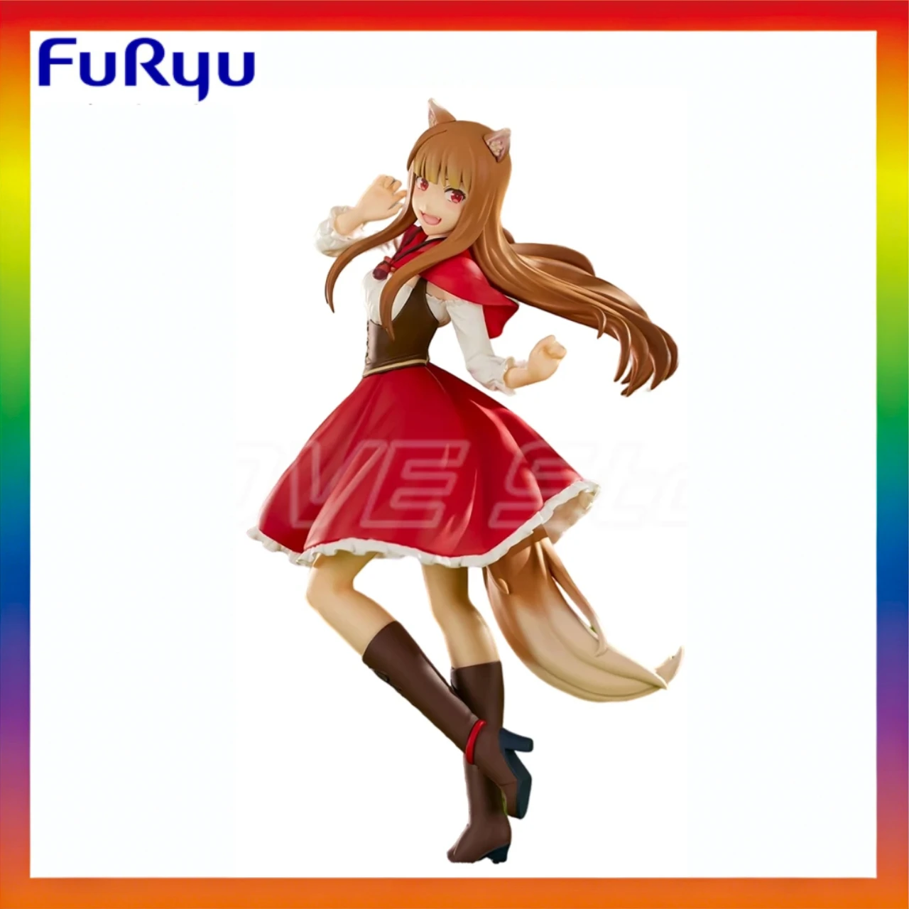 

In Stock Original FuRyu Trio-Try-iT Figure MERCHANT MEETS THE WISE WOLF Холо Anime Figure Model Collection Ornaments