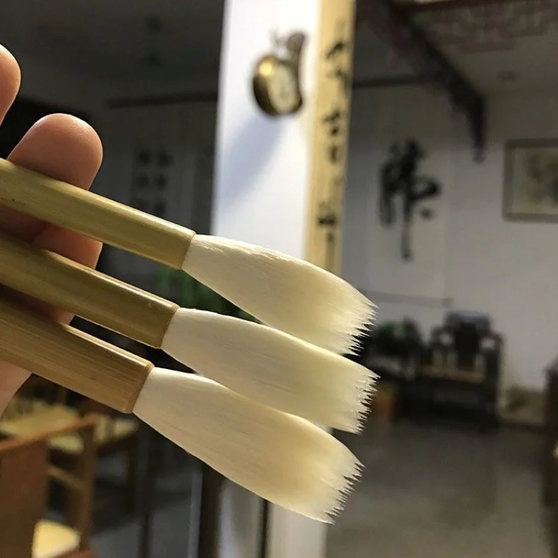 Woolen Hair Brush Chinese Calligraphy Painting Pen Clerical Script Regular Script Lake Brush Cursive Script Calligraphy Brush Se