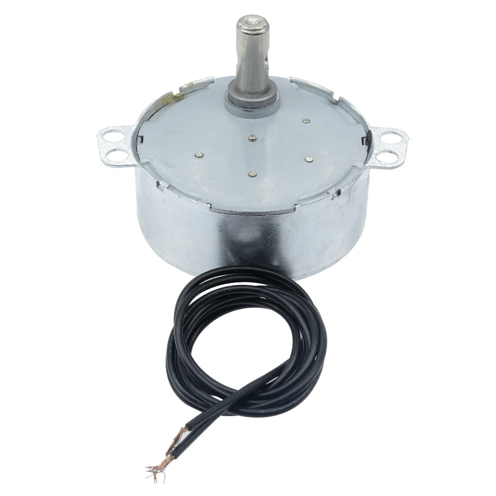 5-6 r/min Stable Synchronous Motor Pro TYC-50 AC 220V 12V 50/60Hz Torque 4KGF.CM 4W CW/CCW Microwave Turntable for Electric Fan