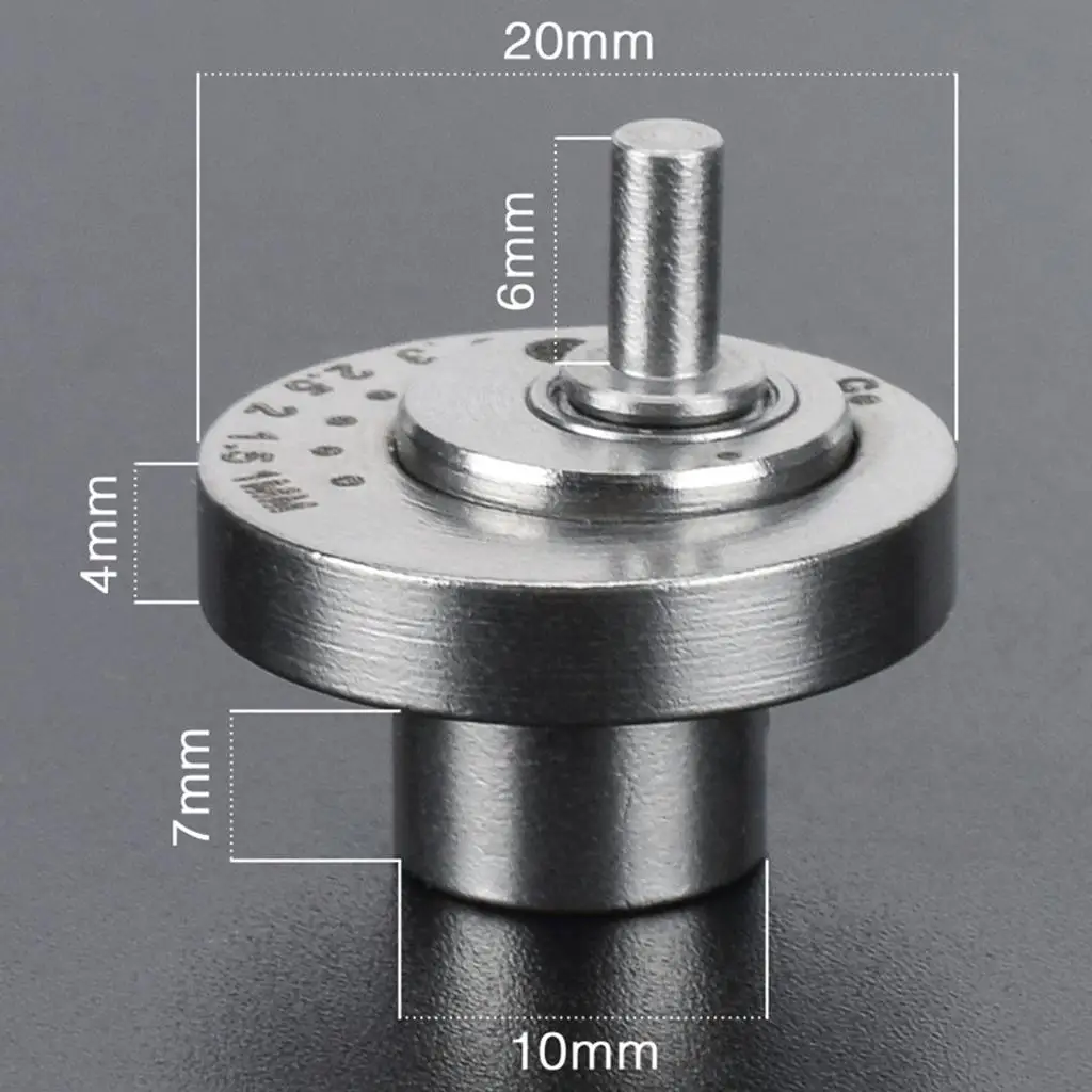 Accessori per parti di macchine Cuscinetto ruota a camma regolabile in acciaio inossidabile con kit di chiavi esagonali da 1,27 mm