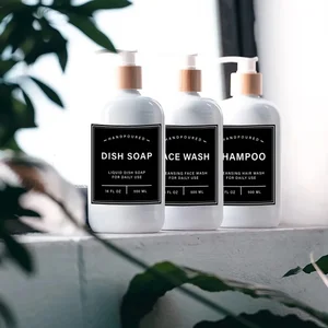 7/8 Stcs Shampoo Conditioner Body Wash Badezimmerflasche Aufkleber Dwater Proof Water Tags große Größe 8 Hauptverkaufshampoo und Dove Conditioner - №6