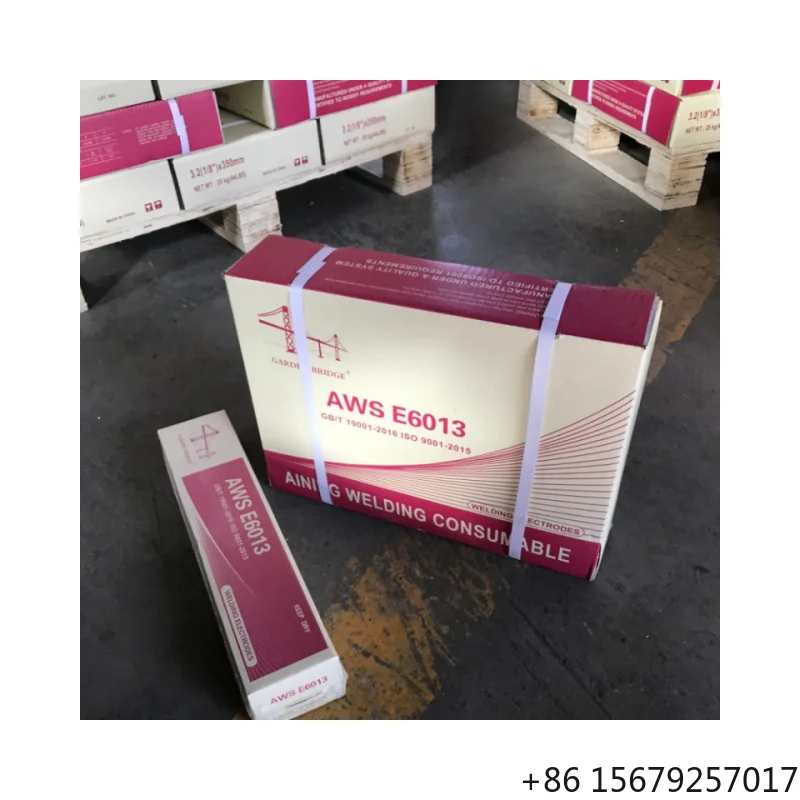 Golden Bridge Welding Electrodes J421 Welding Rods Iron AWS E6013 E7018 E6010 Welding Wire China