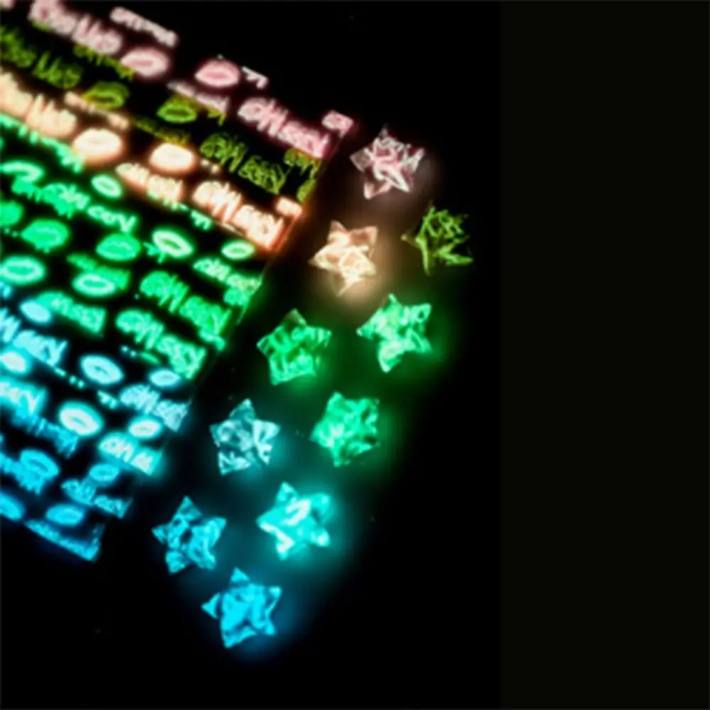 ورق أوريغامي لامع مزخرف ومبتكر لعام 2023 على شكل نجوم لورق الحرف اليدوية للفنون اليدوية #2