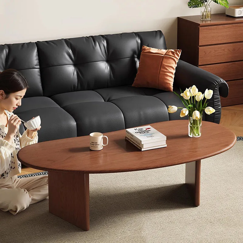 

Bedroom Wood Side Table Space Saving Minimalist Aesthetic Modern Coffee Table Dinner Service Mesa Auxiliar Living Room Furniture