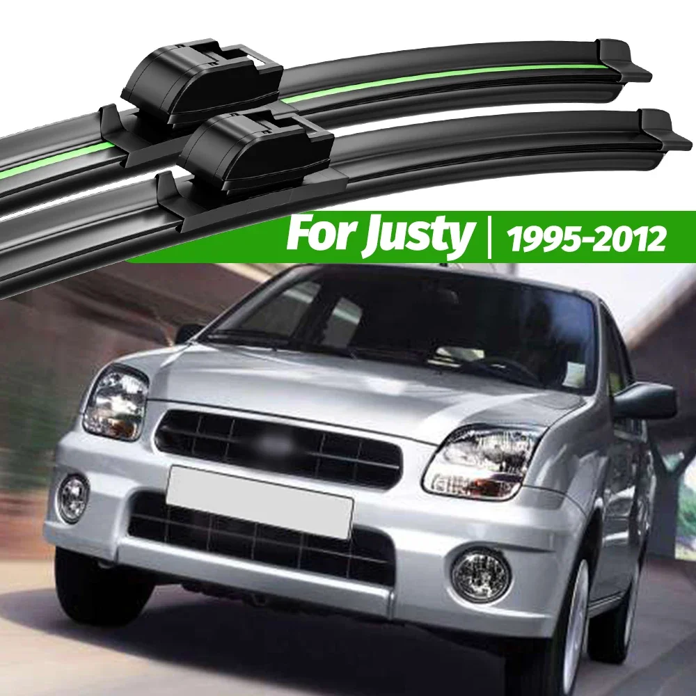 

For Subaru Justy 1995-2012 2pcs Front Windshield Wiper Blades 2000 2005 2006 2008 2009 2010 2011 Windscreen Window Accessories