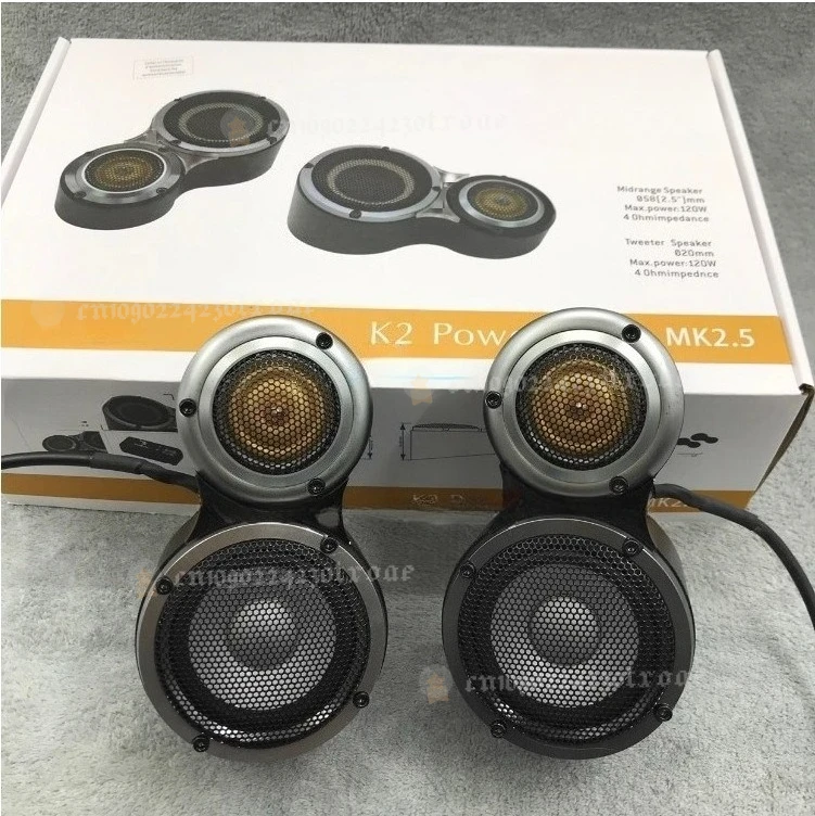 Car audio A-pillar non-inverted three-way frequency medium and treble speaker 3 inches with its own base