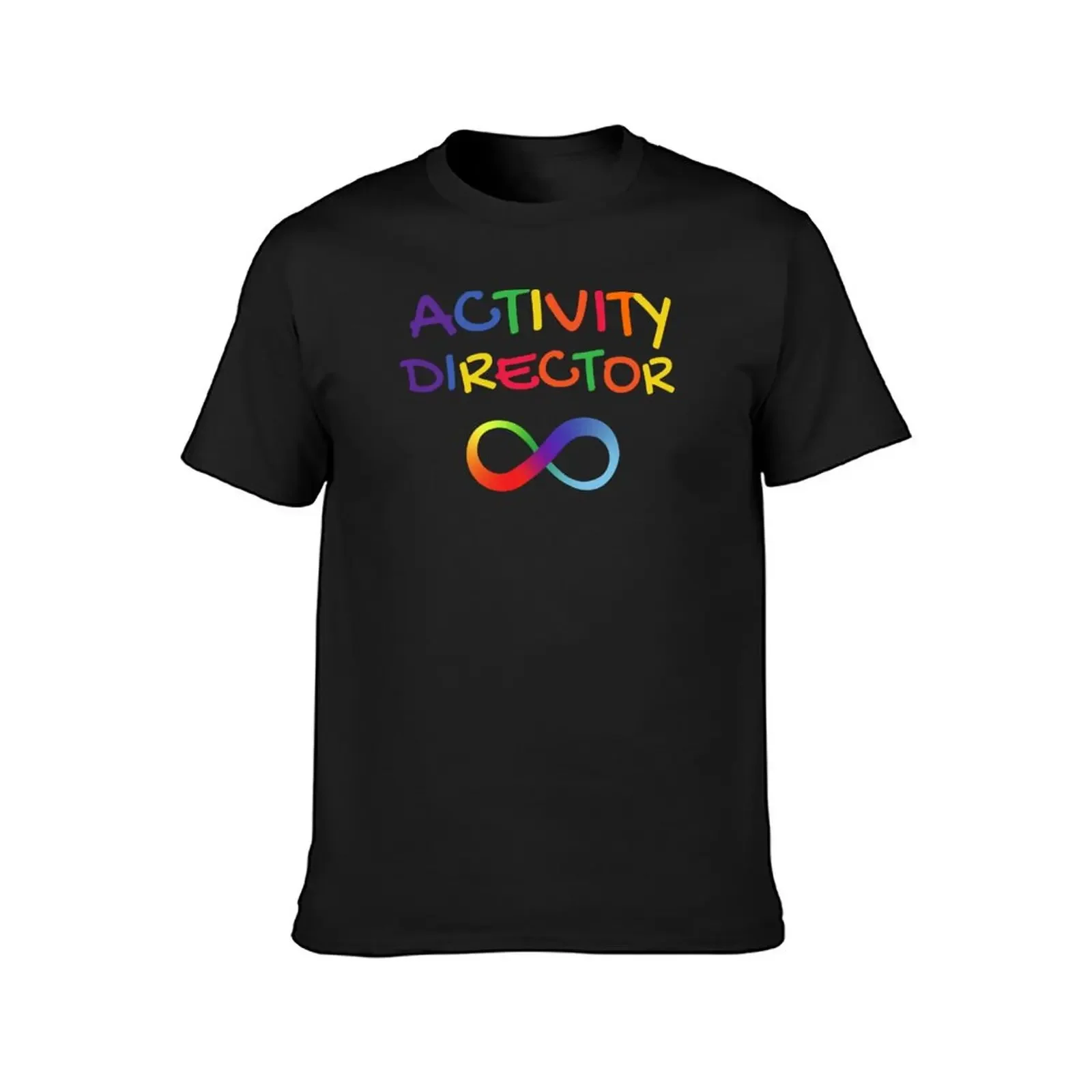 activity director infinity - funny design T-Shirt aesthetic clothes t shirts for men graphic