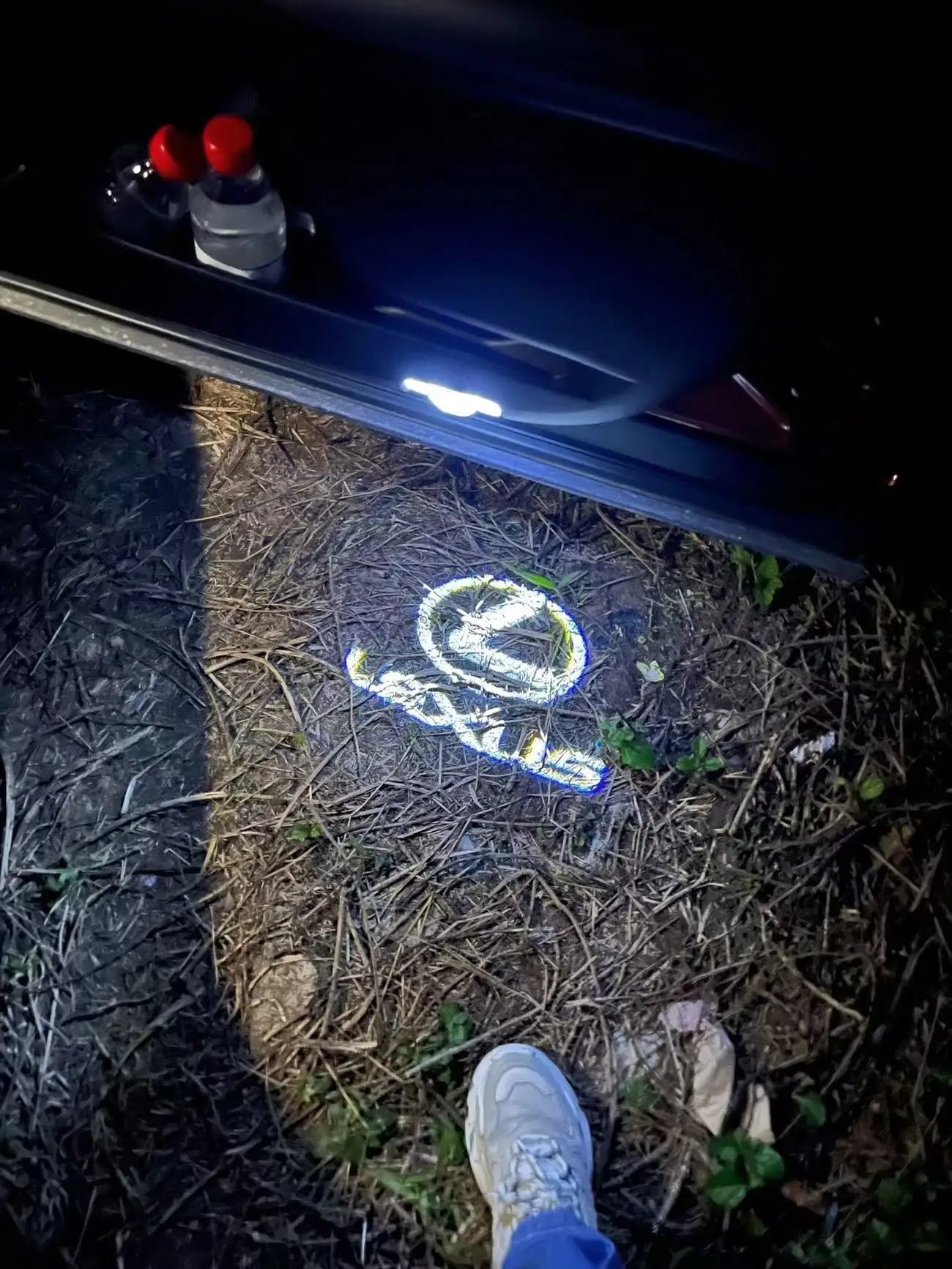 2 قطعة LED سيارة ترحيب أضواء الباب شعار ملحق لكزس F SPORT GX460 Ct200h IS250 ES 220D IS200 Fsport GS GX IS LS LX NX RX #6