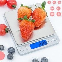 Digital Kitchen Scale 3000g/ 0.1g Small Jewelry Scale Food Scales Digital Weight Gram and Oz Digital Gram Scale with LCD/ Tare
