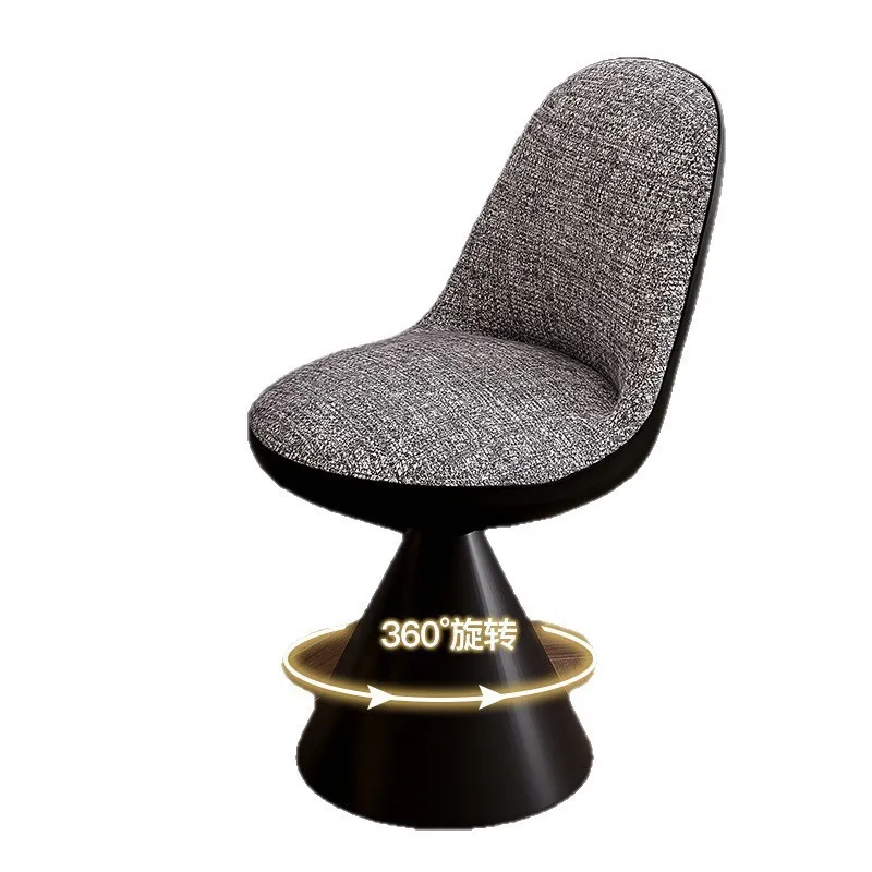 Light luxury dressing chair dressing stool rotating high-end nail stool simple home desk chair makeup chair