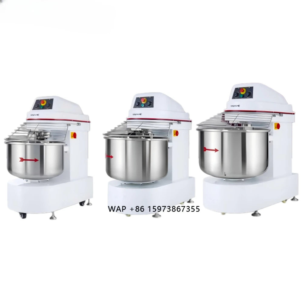 

Shenchu Commercial Bakery Flour Mill & Dough Kneader 25kg Stainless Steel Dough Mixer for Pastry