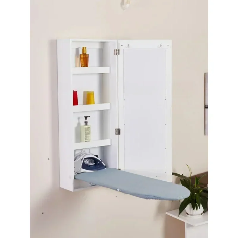 Best Seller FirstFoldable Rotating Wall Mounted Concealed Iron Table, Wardrobe Storage, Ironing Cabinet, Mirror Board