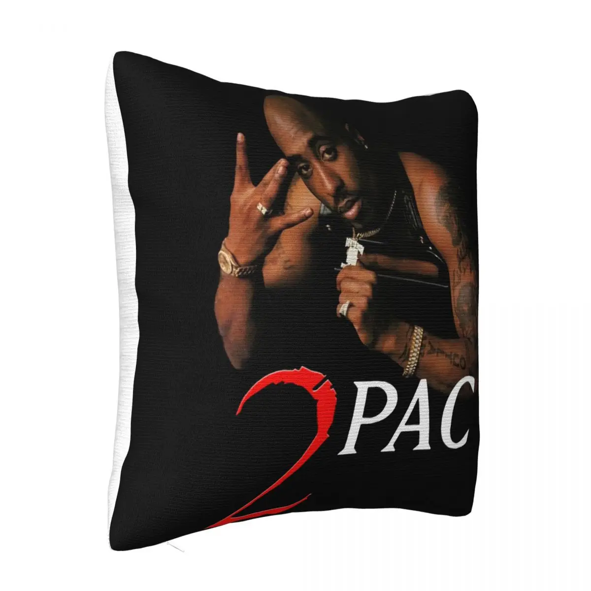 2Pac Tupac Ama Pike Usa Rapper Hip Hop Mens Black Size S5Xl Wo Hip-Hop Top Quality Pillow Case