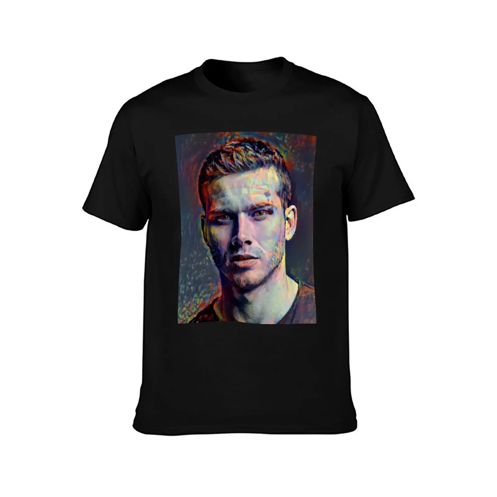 Oliver Stark Portrait T-Shirt Durable Work Wear T-Shirt