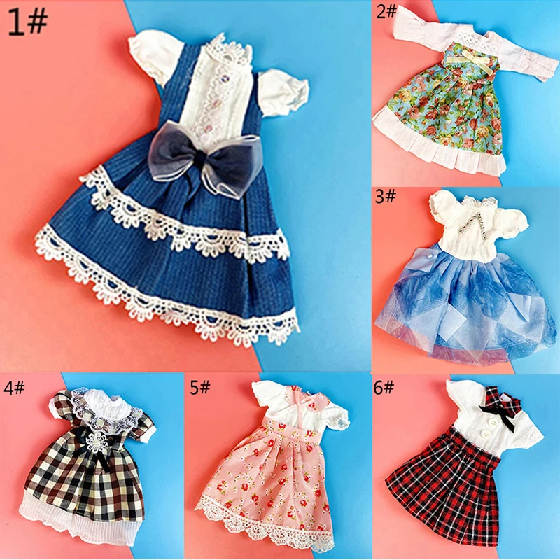 30cm Doll Accessories 1/6 12'' Doll Clothes Suit Dress Princess Doll Dressup Toy