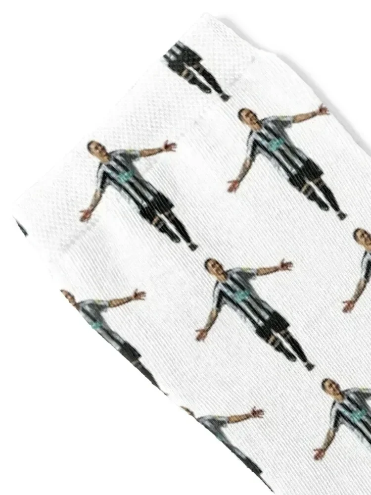 Miguel Almiron Celebration Socks Soccer Sports Woman Socks Men's