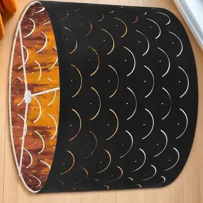 

Simple Style Fabric Lamp Shade Table Floor Lamp Cover Lightweight Iron Material Easy Installation Light Shade Table Lampshade