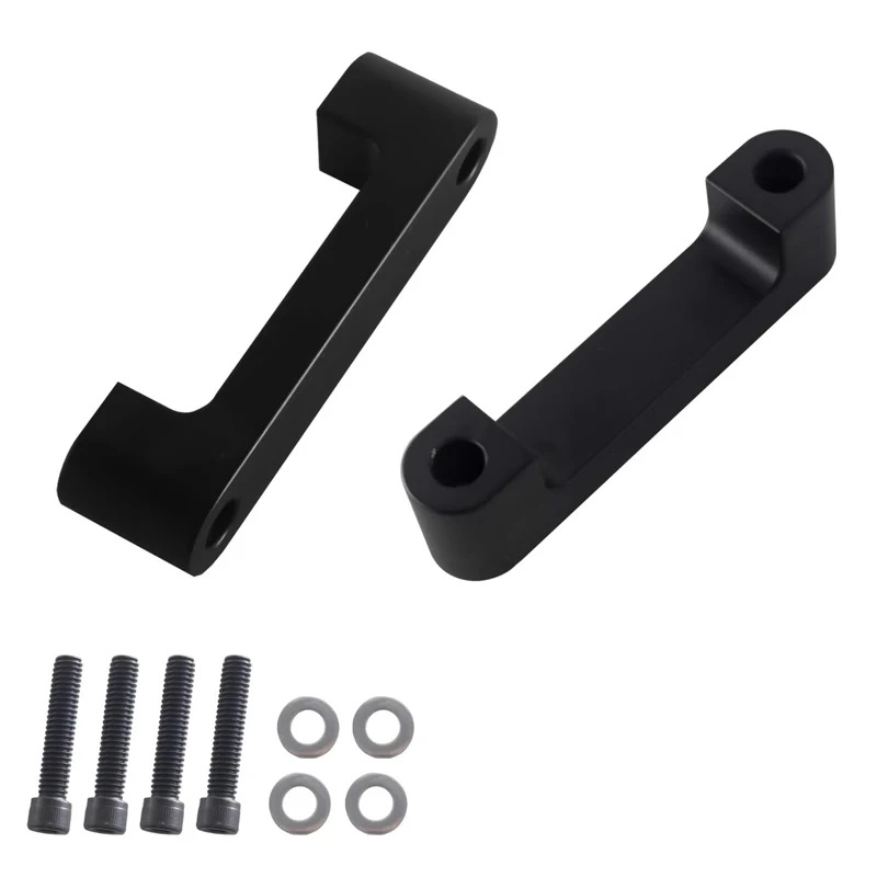 

23" 26" Front Fender Spacer Adapter Relocator Bracket Kit For Harley Touring 96-13 Road King+Road Glide+07-13 Street Glide FLTR