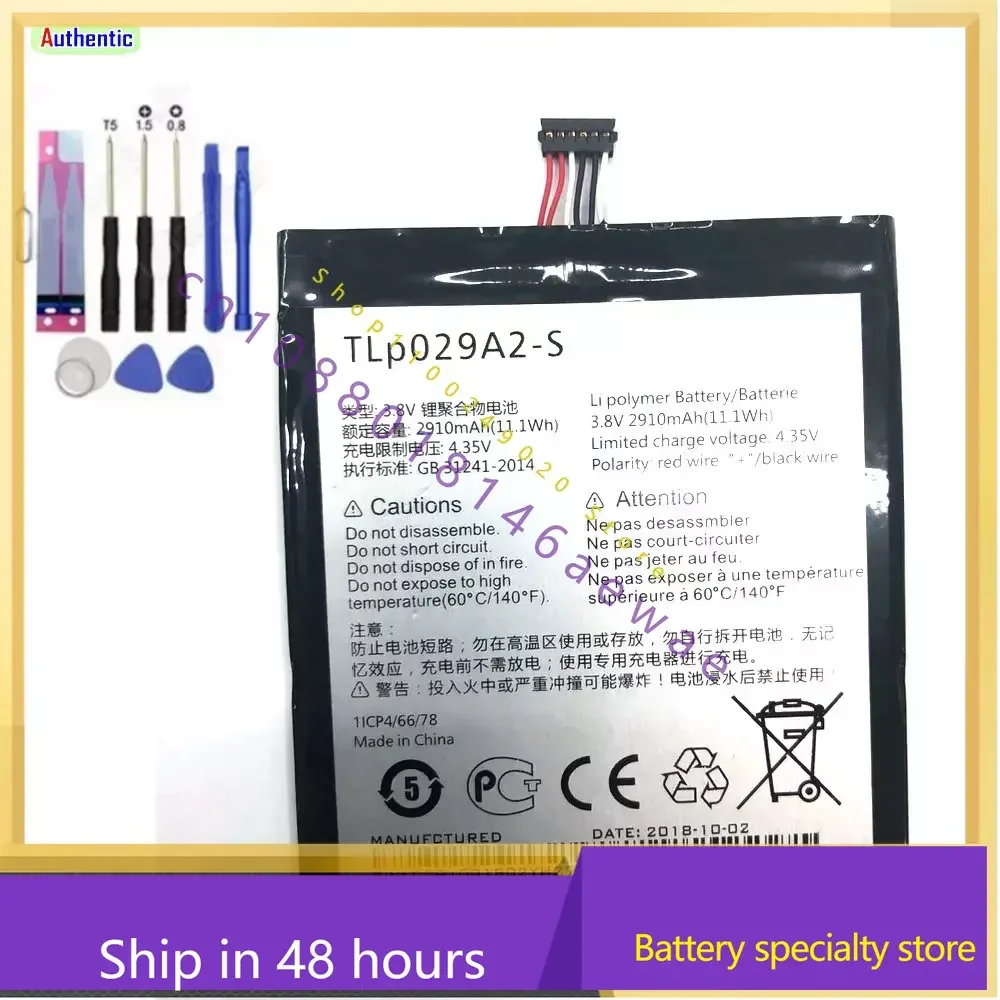 

Аккумулятор 3,8 В, 2910 мАч, 11,1 Втч для TLP029A2-S Alcatel One Touch Idol 3 I806 6045Y 6045K Аккумулятор для мобильного телефона + ИНСТРУМЕНТЫ