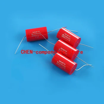 1 adet Audiophiler eksenel MKP 400V 1.0UF-27UF polipropilen ses Metal Film kaplin kapasitör frekans bölücü kondansatör