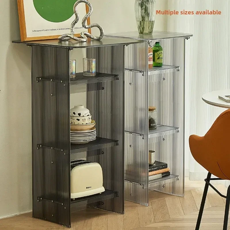 Firm Norchair Acrylic Transparent Shelf Bookshelf Floor Display Shelf Wall Storage Shelf