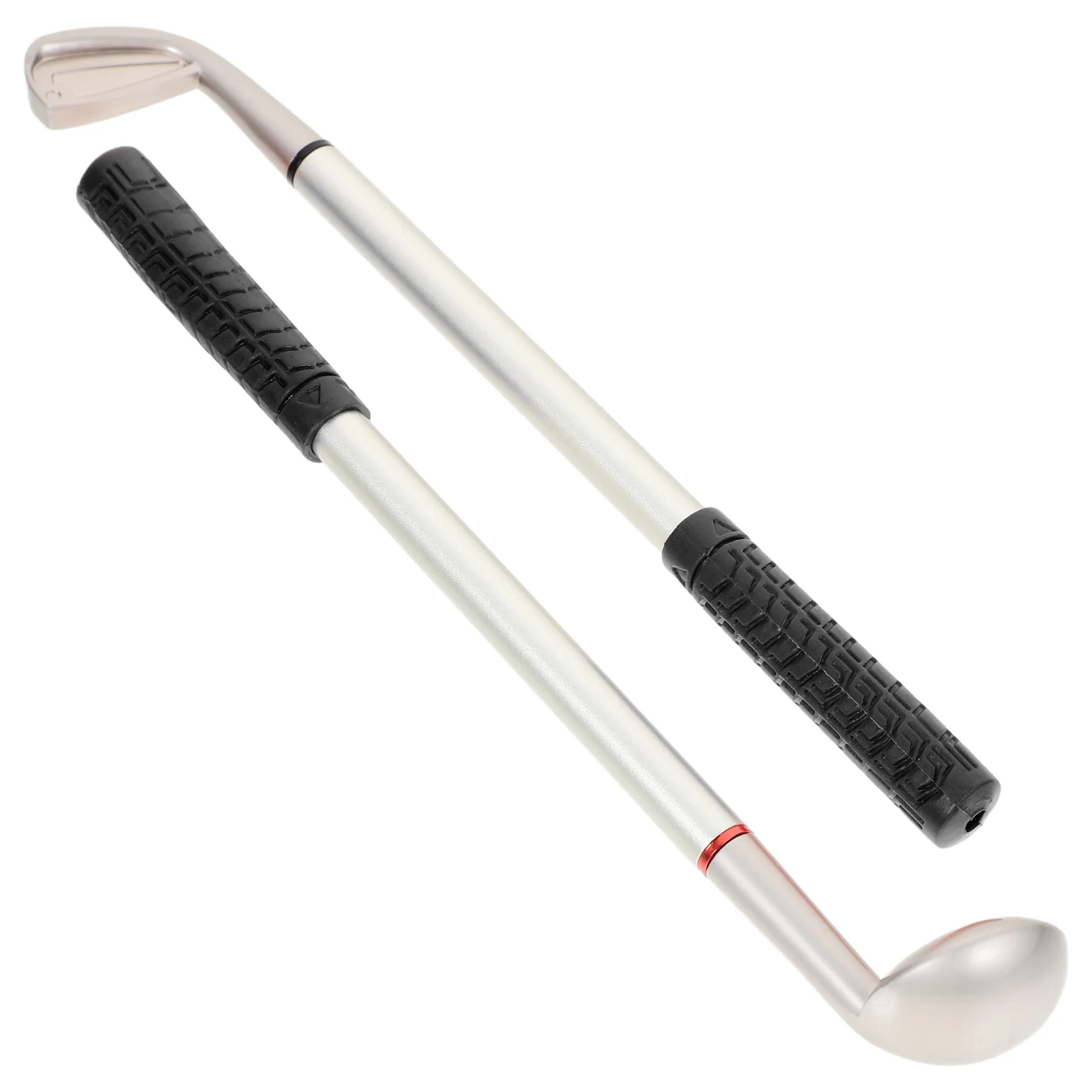 

2pcs Golf Ballpoint Pen Mini Brass Design Metal Alloy Desk Stationery Gift For Men Office Supplies Novelty Pens Writing