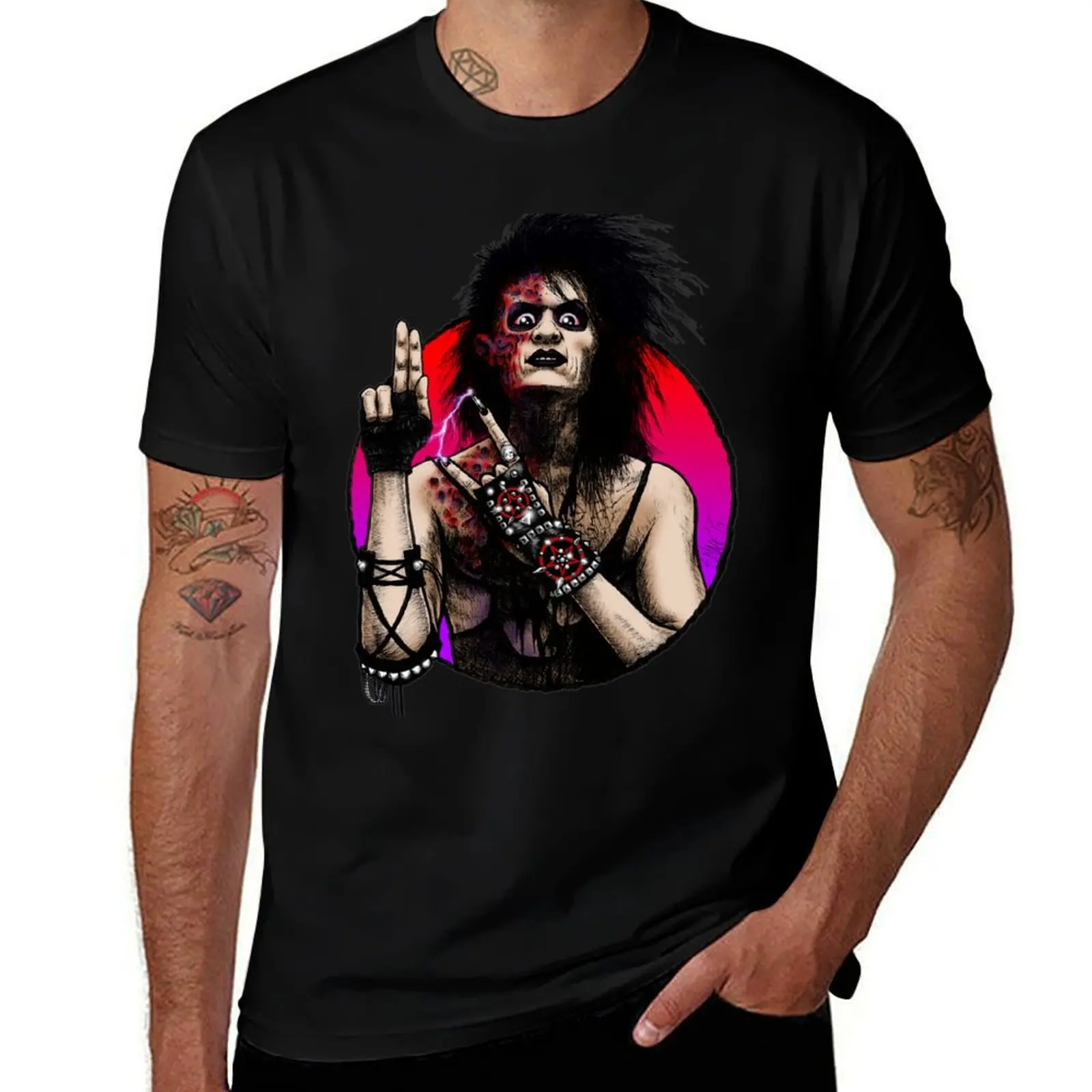 

ALTERNATE Halloween Sammi Curr Saints: T-Shirt Heavy Duty Casual Work Tee