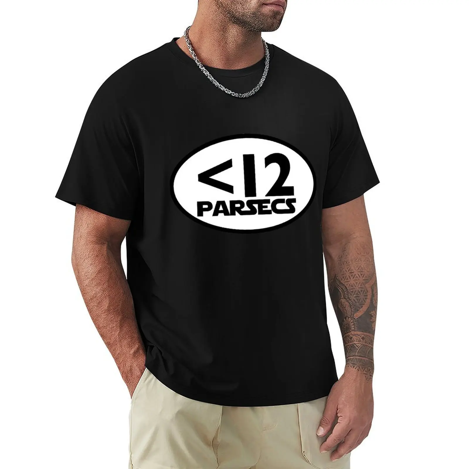 Kessel Run in Less than 12 T-Shirt Casual All Match Short Sleeve T-Shirt
