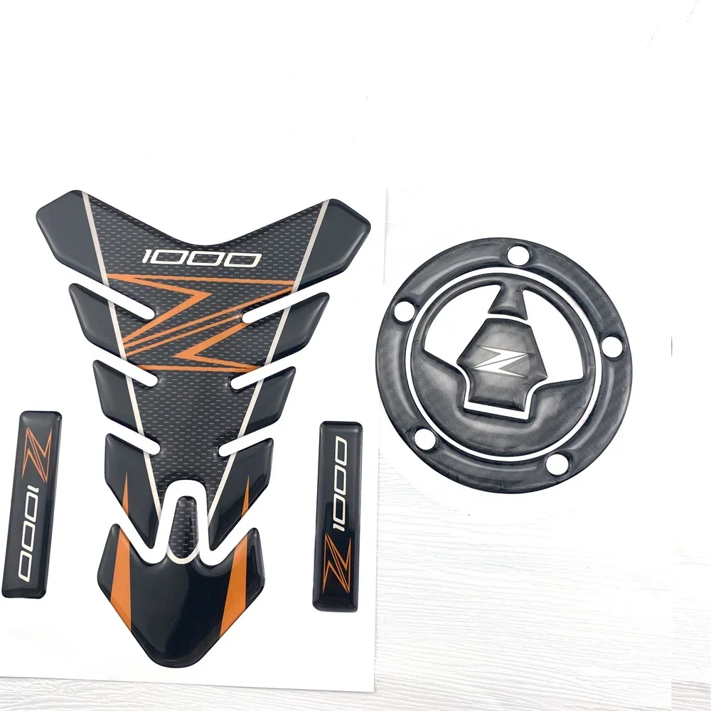 For Kawasaki Z1000 3D Three-dimensional Sticker Motorcycle Fuel Tank Pad Protection Sticker z1000 Decal Sticker 2014 to 2020