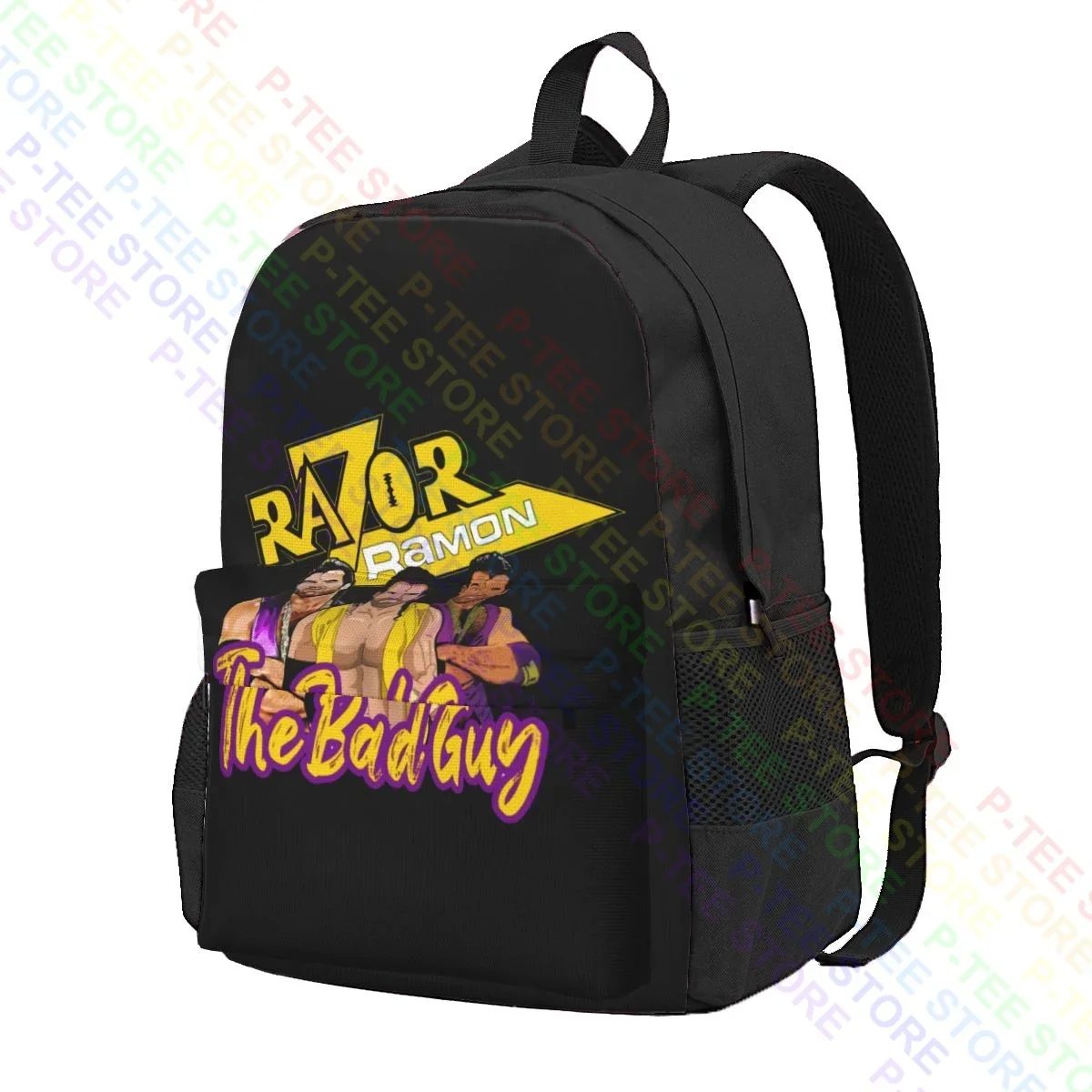 Razor Ramon Popular Wrestler Sports Large Capacity Backpack Hot Backpack Personalised Large Capacity