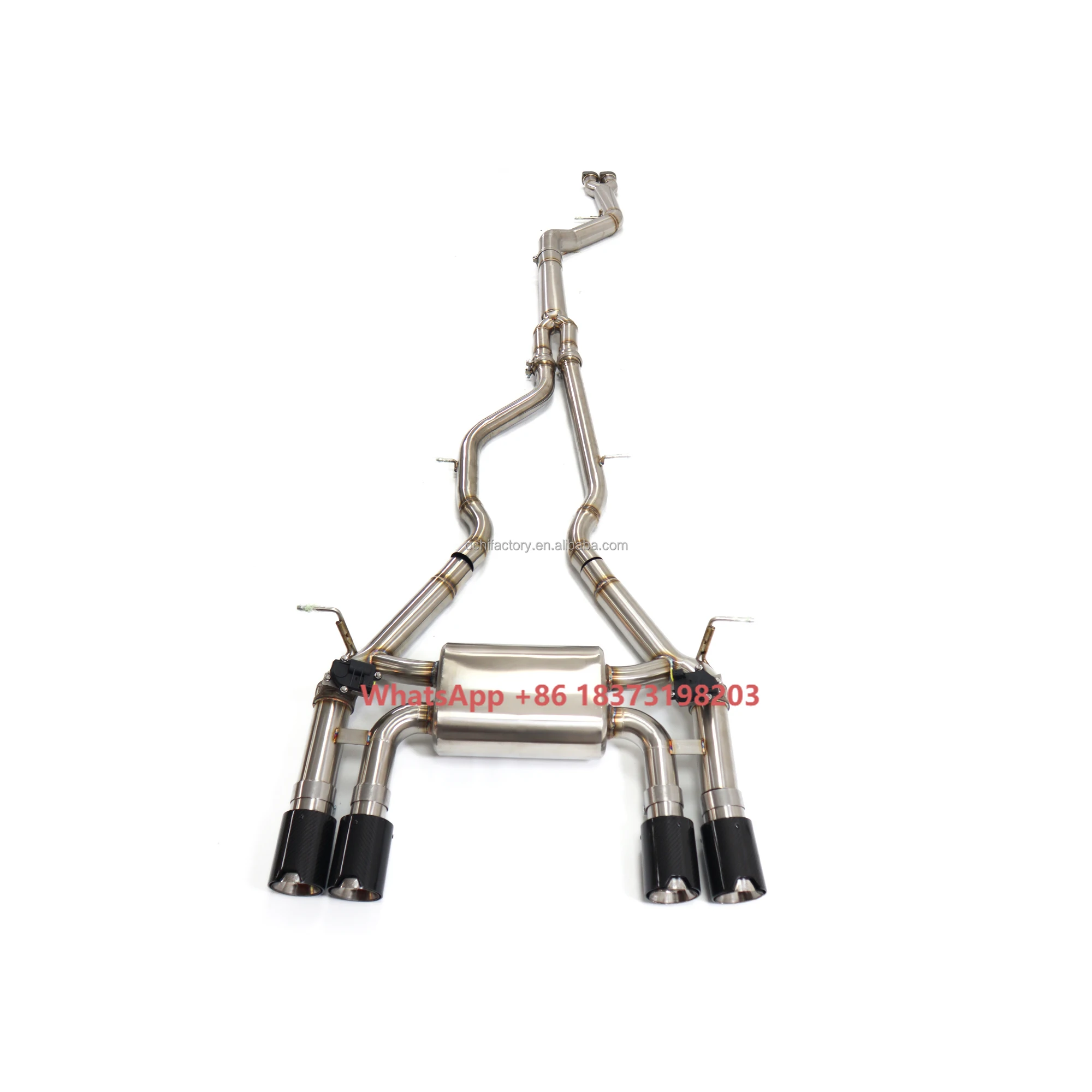 

Ouchi Stainless Steel Exhaust System Performance Catback for BMW M3 M4 F80 F82 3.0T Remote Control Tuning Valve Muffler Pipe