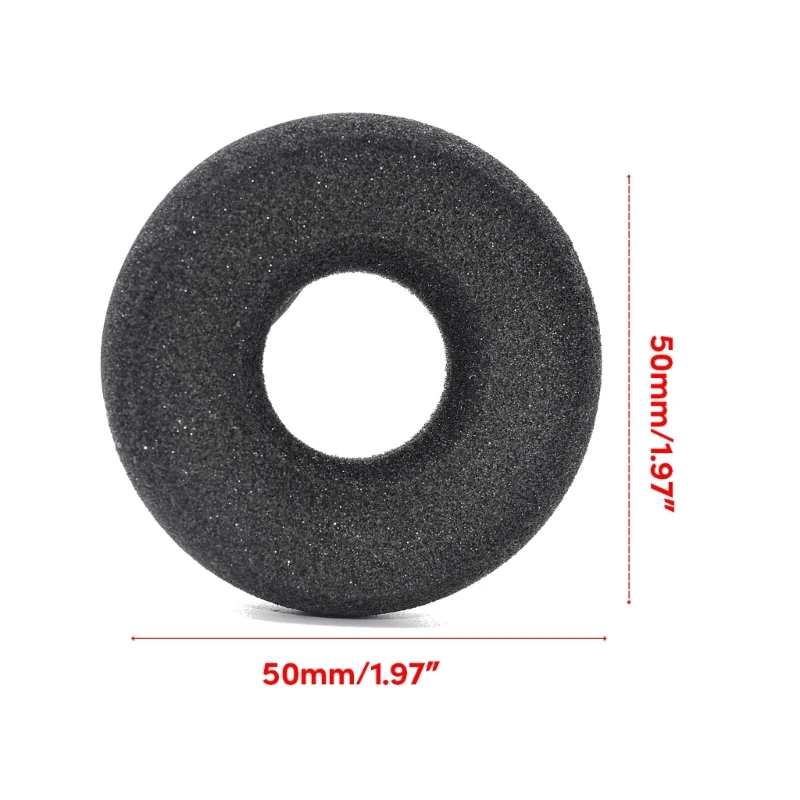 Soft and Elastic Ear Pads Ear Cushions for PC960 H960 USB Headphones Earpads Block Noise Earmuff, Improve Sound Dropship