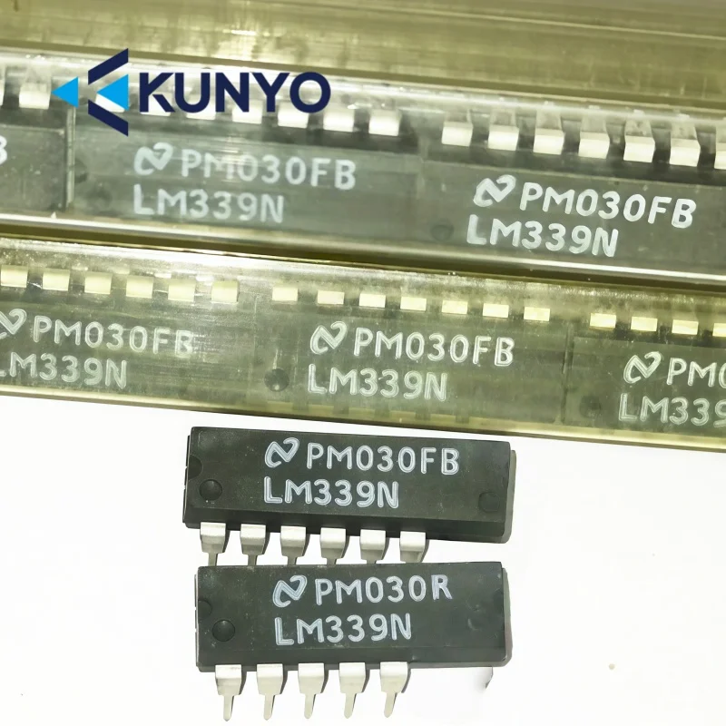 (5piece)  New and Original IC LM339 339N Quad Single Supply Comparators DIP-14 LM339N