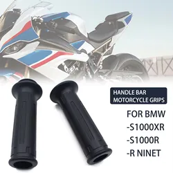 For BMW S1000RR S1000 RR XR S1000XR S1000R R nineT R nine T Scrambler HP2 HP 2 SPORT HP4 Handle Bar Motorcycle Grips Black