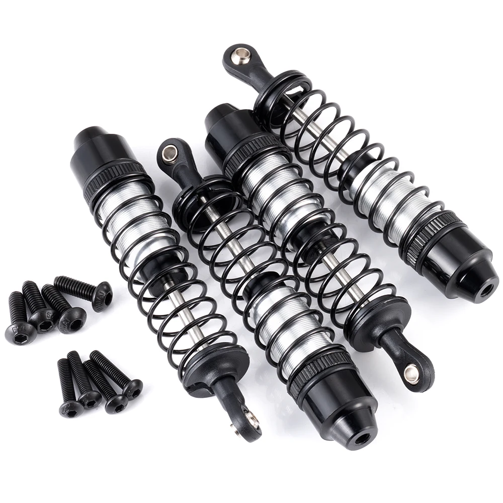 YEAHRUN 1 مجموعة الأمامية والخلفية سبائك الألومنيوم امتصاص الصدمات ل Tamiya علب الاغذية 1/12 RC شاحنة كبيرة ترقية أجزاء الملحقات