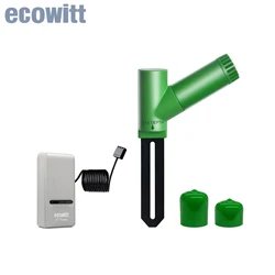 Ecowitt GW1206 Soil Moisture Monitor with WiFi Weather Station Gateway, Plant Water Monitor, Soil Hygrometer Sensor for Garden