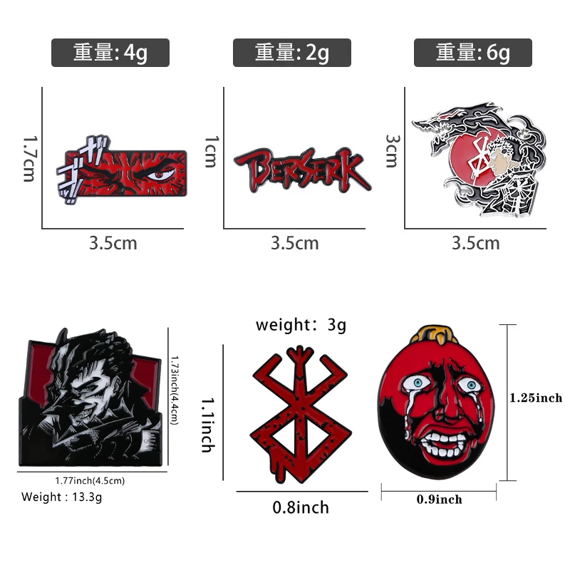 Broche Pin’s Anime Berserk