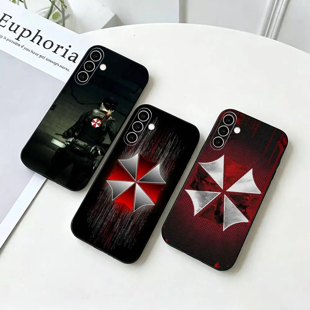 Resident Evil T-virus Umbrella Corporation   Phone Case For Samsung Galaxy A73,A72,A71,A70,A53,A52,A51,Others Soft Black Cover