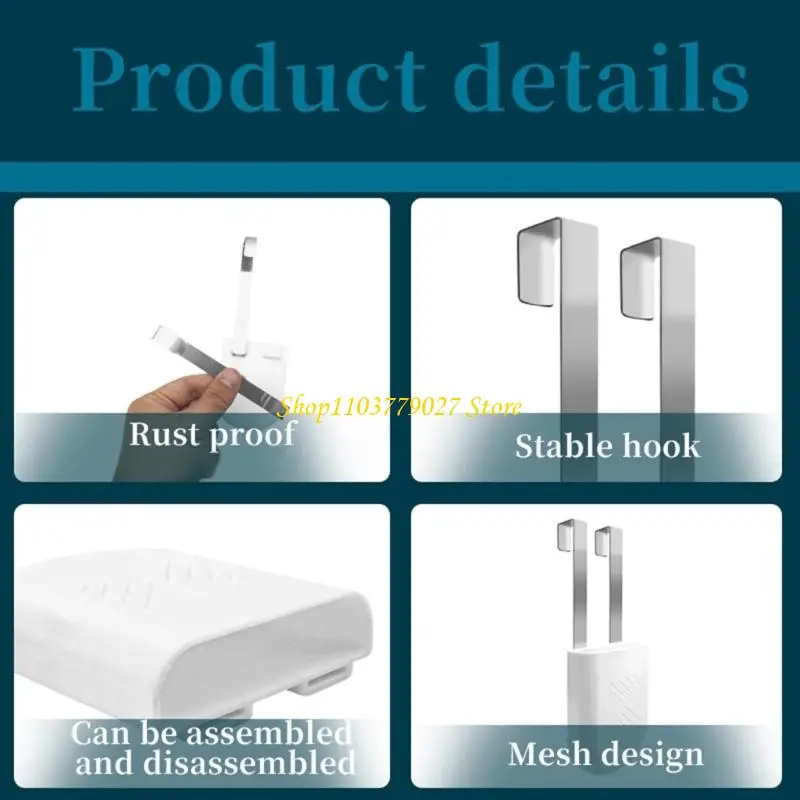 

C4DF Toilet Cleaner Tablet Holder Dispenser Prevents Residues Easy Setup