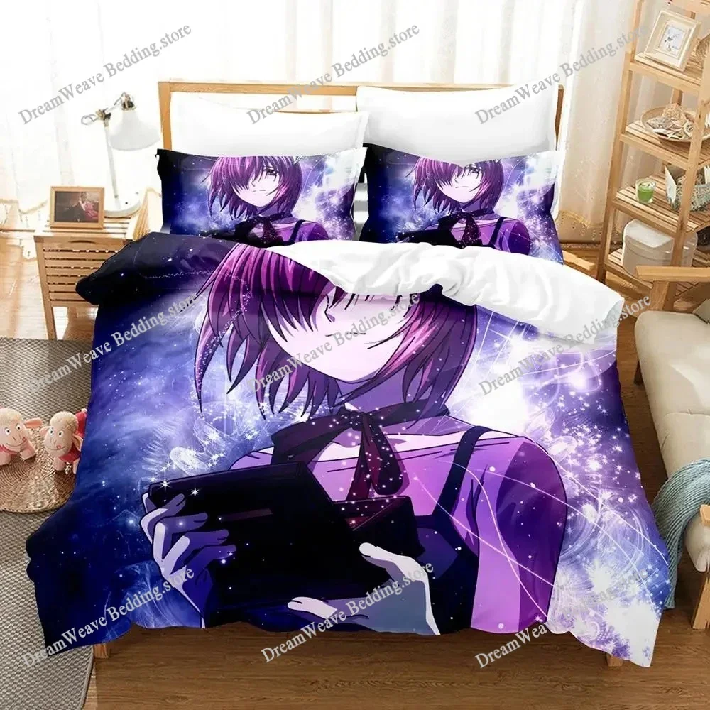 

Fashion 3D Print Anime Bed Sheet Elfen Lied Bedding Set Single Twin Full Queen King Size Bed Set Adult Kid Bedroom Duvet cover9