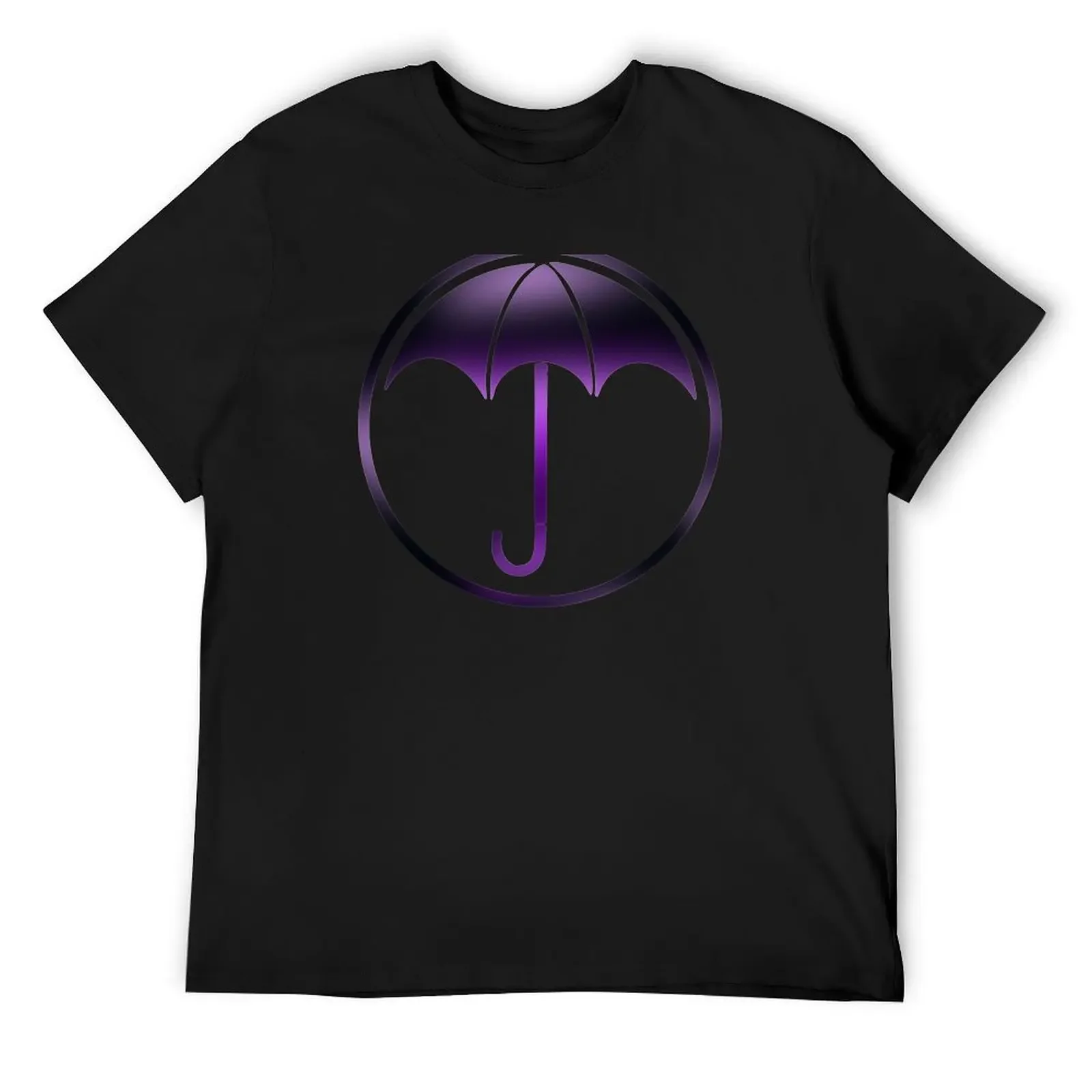 

Umbrella Academy Hot Trend Purple Logo Original Design T-Shirt anime clothes customs design your own mens big and tall t shirts